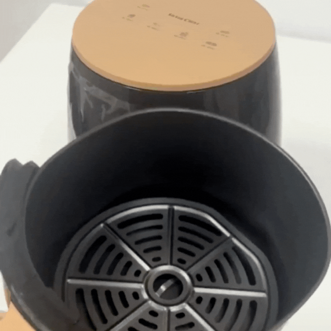 Friteuză cu aer cald, cu afișaj digital, LCD Touch control