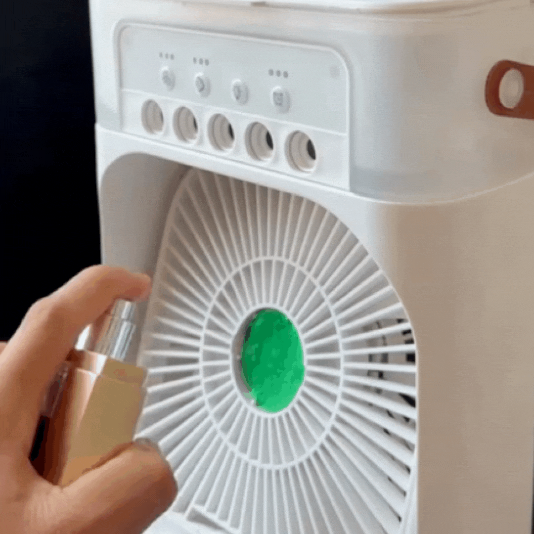 Aer Condiționat Portabil cu Rezervor de Apă și LED