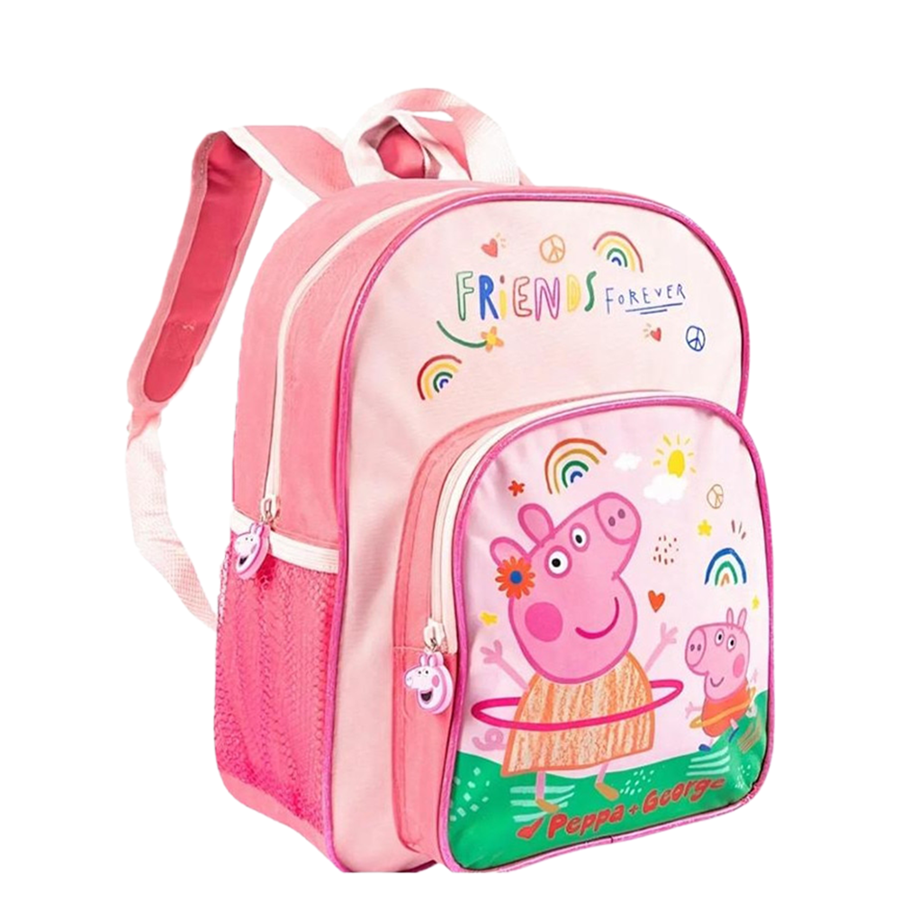 Ghiozdan Peppa Pig cu 2 Compartimente