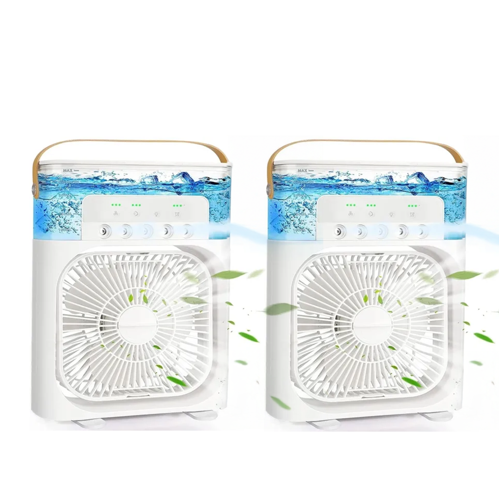 Aer Condiționat Portabil cu Rezervor de Apă și LED