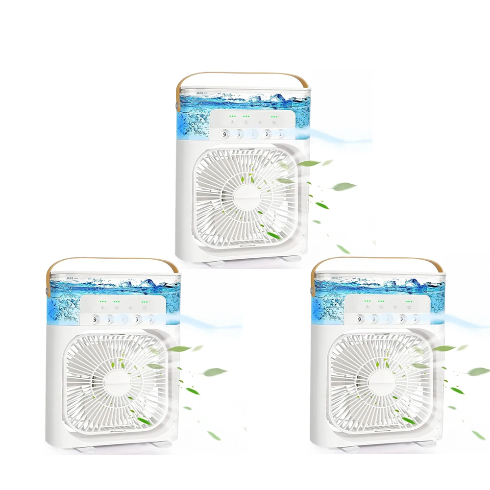 Aer Condiționat Portabil cu Rezervor de Apă și LED