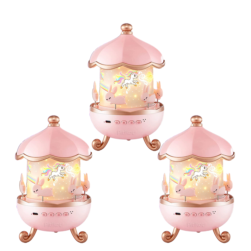 Lampa de veghe pentru copii, Proiector de stele, 6 Modele, cu functii muzicale