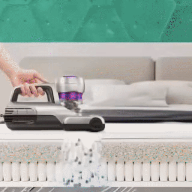 Aspirator Portabil Antiacarieni Tehnologie UV, Putere 100W, Fără Fir