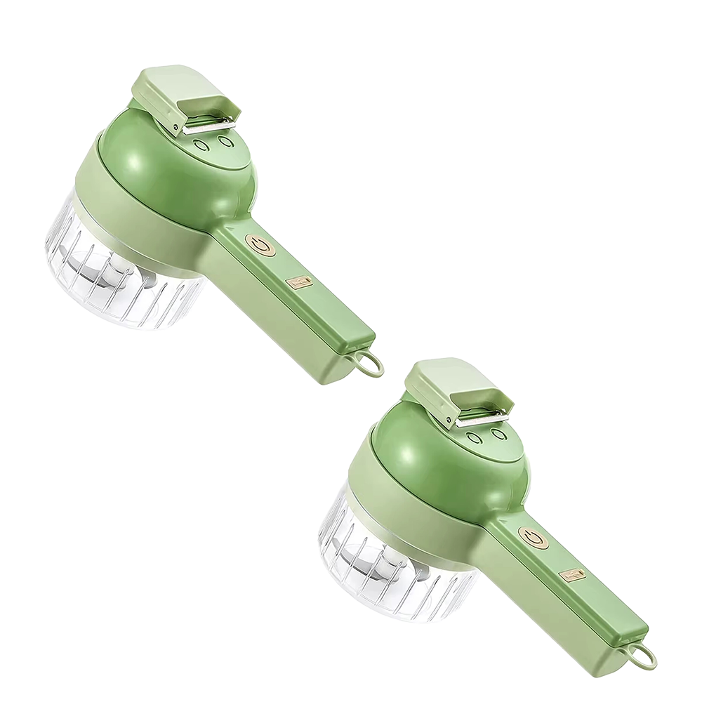 Tocător Electric 4 în 1 cu Lame din Oțel