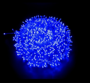 Instalație De Crăciun 100 LED, 6 m Interior-Exterior - Albastru