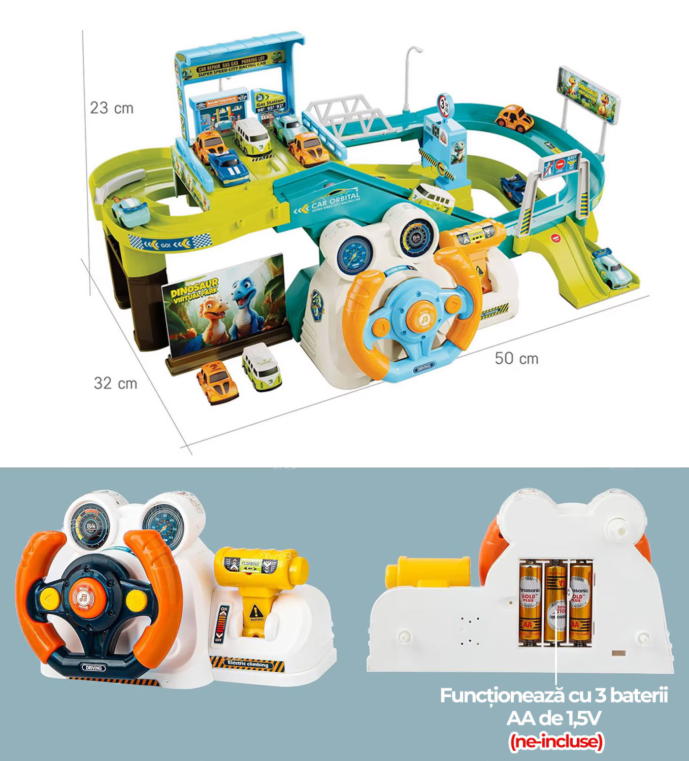 jucarie-interactiva-2-in-1-parcare-cu-volan-sunete-si-muzica-4-masinute-incluse-30-27-13-cm-engross-658283 (1)